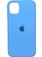 iPhone 11 Pro Uyumlu Mavi Lansman Içi Kadife Yumuşak Kılıf 1