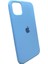 iPhone 11 Pro Uyumlu Mavi Lansman Içi Kadife Yumuşak Kılıf 2