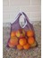 3'lü Pazar Filesi Seti 40X60 cm File Market Çantası Dayanıklı ve Yıkanabilir File Torba 4