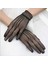 Siyah Renk Likralı File Eldiven Parmaklı Örgü Eldiven Yetişkin Boy 3