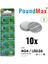 Alkaline AG4/LR626, 10'lu Paket 2