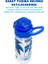 500ML Sonic The Hedgehog Yumuşak Silikon Pipetli Kulplu Kilitlenebilir Su Matarası 4