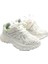 FY25-1959 Phlon Hafif Taban Bağcıklı Çocuk Spor Ayakkabı Beyaz 2