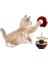 Interaktif Kedi Oyuncağı - Hacıyatmaz - Yaylı Tel - Tüylü Peluş - Tırmalama Ipi - Zilli Top 2