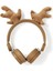Rudy Reindeer Kahverengi Çıkarılabilir Aksesuarlı Kulak Üstü Çocuk Kulaklığı 3
