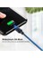 USB Type-C Şarj ve Data Kablosu, Siyah 1 Metre 3