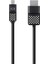 Mini 1.8 M Display Port To HDMI Cable 3m Siyah 3