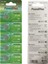 x Poundmax 1220 CR1220 3V Lityum Bozuk Para Pilleri 1