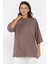 Yan Çıtçıtlı Oversize Tişört ( S-M-L-Xl Uyumludur) P-00010234 1
