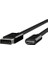 USB 3.1 Usb-C - Usb-A Kablosu, 0,9 M (Usb-If Sertifikalı, 10 Gbps, Ultra Hd 4k), Siyah 3