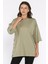 Yan Çıtçıtlı Oversize Tişört ( S-M-L-Xl Uyumludur) P-00010234 2