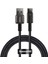 Tungsten Gold Hızlı Şarj Kablosu USB To Type-C 100W, 1m, Siyah 1