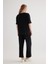 Kadın Plus Size Modal Kaşkorse Uzun Pantolon 4