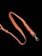 Köpek gezdirme tasması kalın metal kancalı pamuklu kolon turuncu genişlik:3cm kalınlık:3mm uzunluk:120cm dog leash B3-6 6