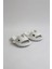 HS00 Köpekbalığı Beyaz Unisex Tam Ortopedik Terlik Shark Slides 2