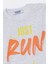 Run Baskılı Penye Şort- T-Shirt Kız-Erkek Takım - Coppa - Gri - 2 Yaş - FRND00000002-9 2
