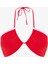 Kırmızı Marbella Halter Yaka Bandeau Bikini Üstü 6