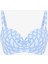 Renkli Nomi Lotus Geometrik Desenli Bikini Üstü 6