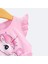 Kızlar Için Yazlık Unicorn Baskılı Tül Etekli Elbise Pembe S0024-25-26 4