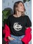Zuno Kadın Comfort Fit The Cosmos Baskılı T-Shirt 1