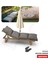Pofuduk Şezlong Minderi Çantalı 60X180X12CM Su Itici,katlanır,uv Güneş Dayanımı, Fermuar, Antrasit 3