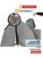 Pofuduk Şezlong Minderi Çantalı 60X180X12CM Su Itici,katlanır,uv Güneş Dayanımı, Fermuar, Antrasit 5