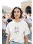 Zuno Kadın Comfort Fit We All Grow Baskılı T-Shirt 1