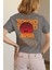 Zuno Kadın Comfort Fit Tokyo Japan Baskılı T-Shirt 1