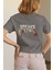 Zuno Kadın Comfort Fit Speaks Money Baskılı T-Shirt 1
