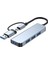 USB Çoğaltici Dönüştürücü 2 In 1 Adaptör 4 Port Type C USB 3.0 Hub For Mac Book Pro Air Otg USB 3.0 Adapter Type-C Çevirici USB Hub - (Kaliteli ve Hizli) 1