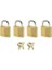 Lock – 120EURQNOP – 4 Aynı Anda Pirinç Asma Kilit 20 mm 2