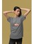 Zuno Kadın Comfort Fit Rock Never Dies Baskılı T-Shirt 1