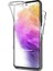 Samsung Galaxy S23 Fe Kılıf 6 Tarafı Tam Full Koruma 360 Clear Soft Şeffaf [galaxy S23 Fe ile Uyumlu Kılıf - Şeffaf] 2