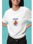 Zuno Kadın Comfort Fit Papaya Baskılı T-Shirt 1