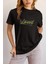 Zuno Kadın Comfort Fit Next Level Baskılı T-Shirt 1
