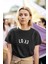Zuno Kadın Comfort Fit Love Baskılı T-Shirt 1