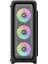 N5 Mf (Se) 4 Adet Rgb Fanlı Megamax 600W 80 Siyah Mesh Metal Panel Gaming Oyuncu Kasası 2
