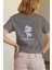 Zuno Kadın Comfort Fit Jardin 1895 Baskılı T-Shirt 1