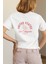 Zuno Kadın Comfort Fit La Unıted States Baskılı T-Shirt 1