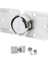 Lock – 736EURD – Vorteilpack: Menteşe + Yuvarlak Asma Kilit Ohne Askı 3