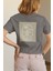 Zuno Kadın Comfort Fit Au Jardin Baskılı T-Shirt 1