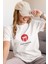 Zuno Kadın Comfort Fit Japanese Torııgate Baskılı T-Shirt 1