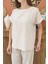 Bej T-Shirt ve Pantolon Takım 3