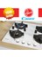 Alvaro Turbolu 6 Proğramlı Ankastre Set ( HON602W + Candy CVG6WW + HCH6MXTK Inox ) 5