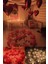 Winky Sevgili Set Kuru Gül Yaprağı,banner,20 Kalp Balon,20 Beyaz Mum Romantik Hediye 14 Şubat Kırmızı 1