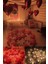 Winky Sevgili Set Kuru Gül Yaprağı,banner,20 Kalp Balon,20 Beyaz Mum Romantik Hediye 14 Şubat Kırmızı 2