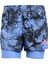 Performance JL8719 Own The Run Spray Dye 2-In-1 Short 3