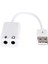 Kablolu 7.1 USB Ses Kartı 3.5mm Mikrofon Çevirici Dönüştürücü Adaptö 2