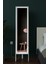 LED Işıklı Boy Aynası Lazer Kumlamalı 145X35 cm 4