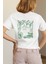 Zuno Kadın Comfort Fit Beach Baskılı T-Shirt 1